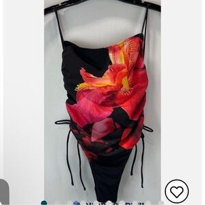 NWT Zara Floral One-Piece Swimsuit